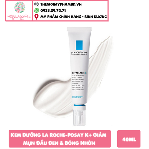 Kem Dưỡng La Roche-Posay K+ Giảm Mụn Đầu Đen & Bóng Nhờn 40ml