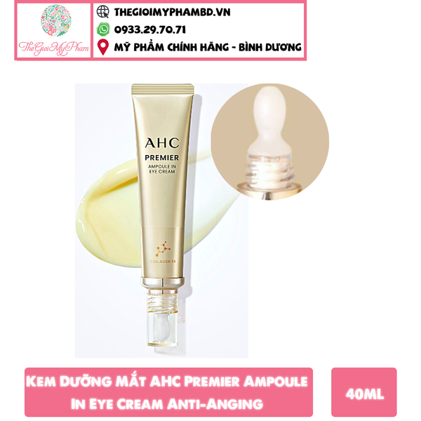 Kem Dưỡng Mắt AHC Premier Ampoule In Eye Cream Anti-Anging 40ml