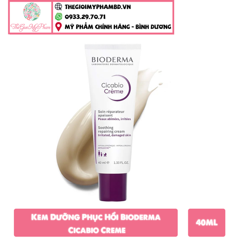 Kem phục Hồi Bioderma Cicabio 40ml