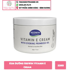 Kem Dưỡng RedWin Vitamin E Cream 330g (Mẫu Mới)