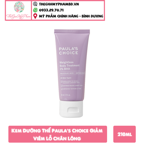 Paula's Choice - Weightless Body Treatment 2% BHA 210ml