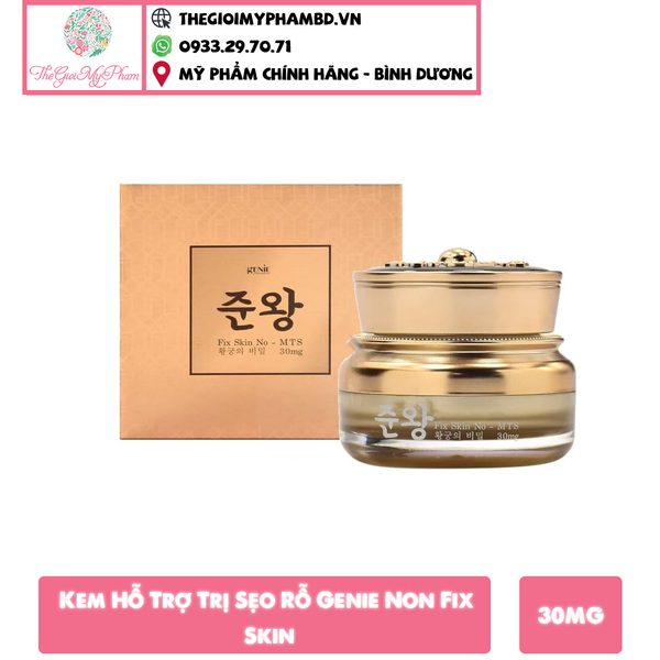 Genie - Kem trị sẹo rỗ Genie Non Fix Skin 30mg ( ko tđ )