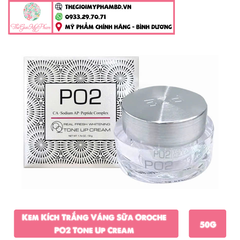 Kem Kích Trắng Váng Sữa Oroche PO2 Tone Up Cream 50g (Ko Tđ)