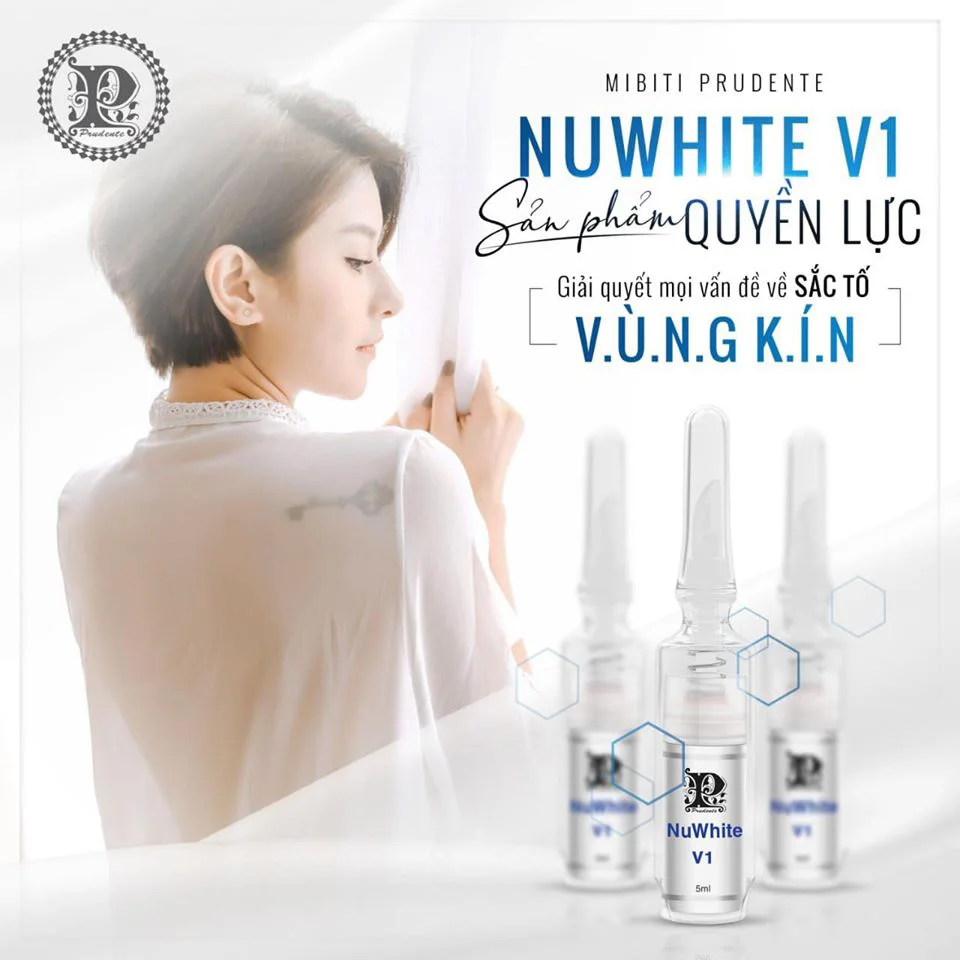 Kem Làm Hồng Vùng Kín Nuwhite V1 Mibiti Prudente (Ko tđ)