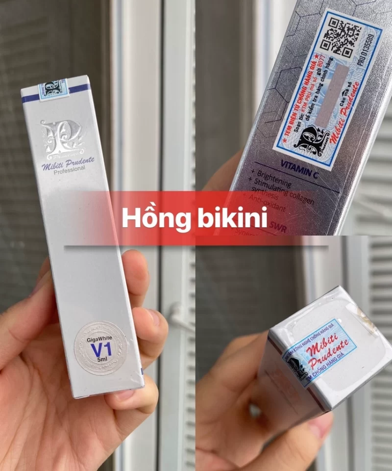 Kem Làm Hồng Vùng Kín Nuwhite V1 Mibiti Prudente (Ko tđ)