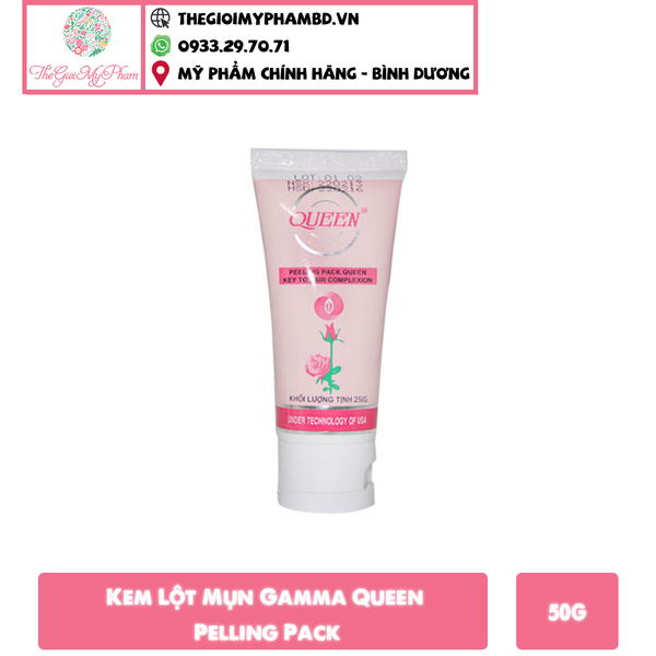Mặt Nạ Lột Mụn Peeling Pack Queen Tube 50g
