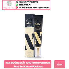 Kem Mắt AHC Ten Revolution 12ml (Đen-Vàng)