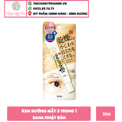 Kem mắt Sana 3 in 1 20g Nhật