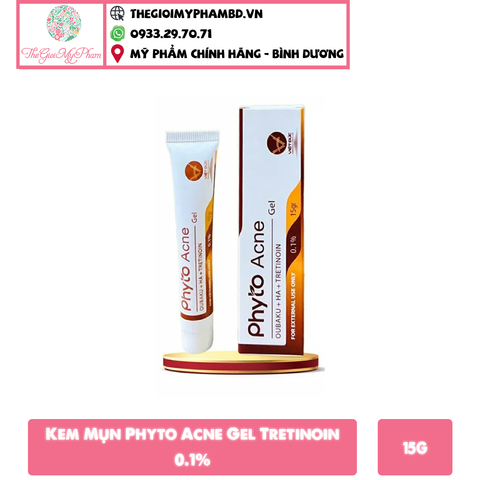 Kem Mụn Phyto Acne Gel 0.1% 15g