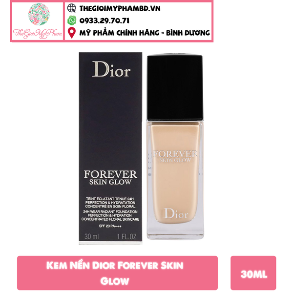 Kem Nền Dior Forever Skin Glow #0N Neutral (Ko Tđ)