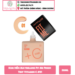 Kem Nền Maybelline Fit Me Fresh Tint Vitamin C 30ml #01