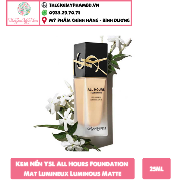 [KTD] YSL - Kem Nền YSL All Hours Foundation #LC1