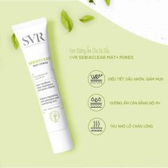 SVR - Sebiaclear Mat + Pores 40ml