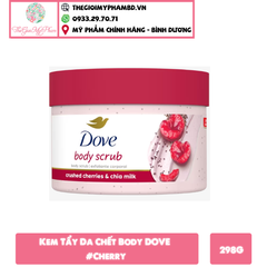Kem Tẩy Da Chết Body DOVE 298g #Cherry