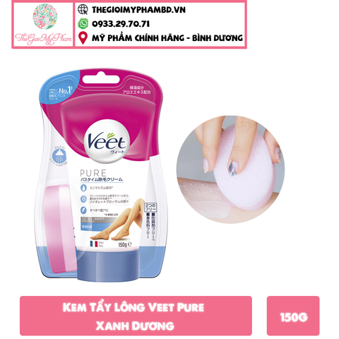 Kem Tẩy Lông Veet Nhật Bản Cho Da Nhạy Cảm 150g