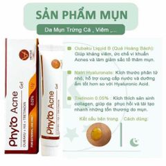 Kem Mụn Phyto Acne Gel 0.05% 15g