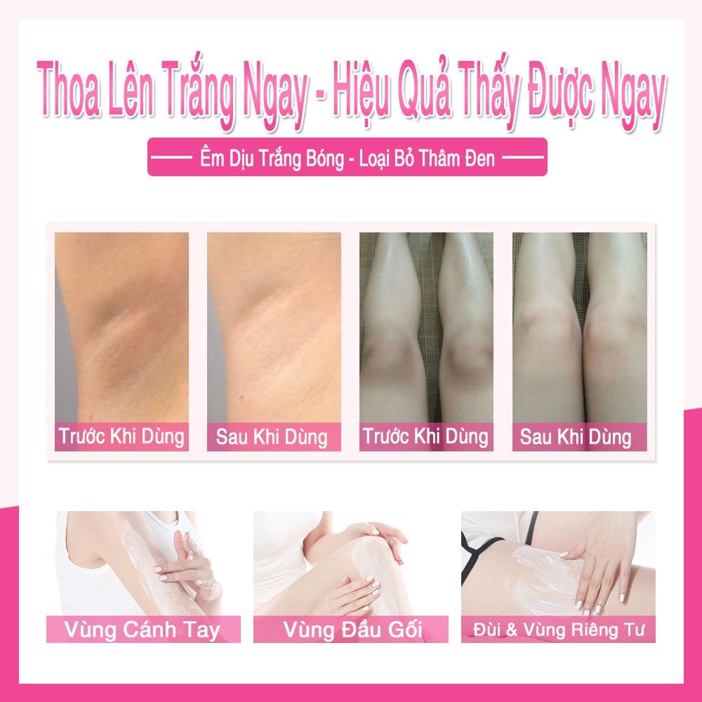 Trị Thâm Nách Alpha Arbutin 3 Plus Organic Underarm Night Cream 50g