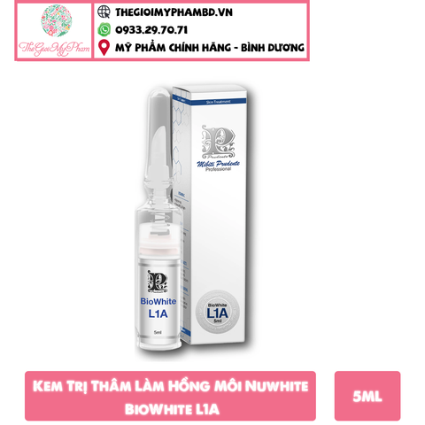 Kem Trị Thâm Làm Hồng Môi Nuwhite BioWhite L1A (Ko Tđ)