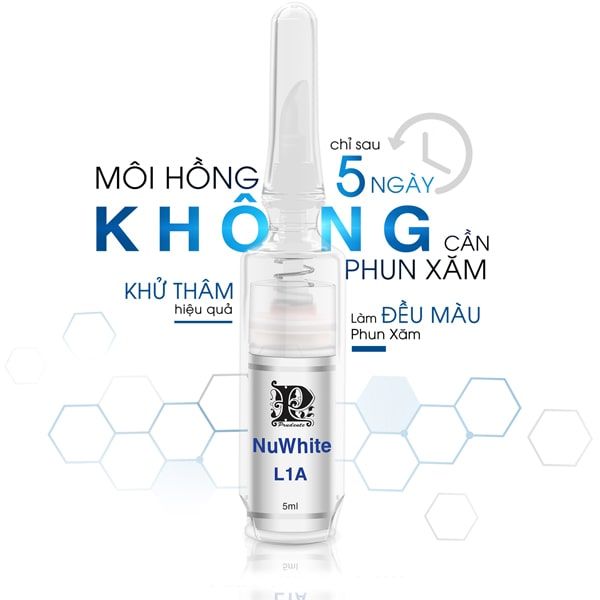 Kem Trị Thâm Làm Hồng Môi Nuwhite BioWhite L1A (Ko Tđ)
