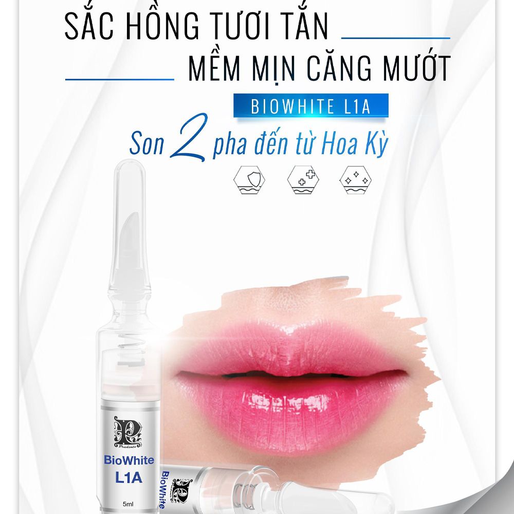 Kem Trị Thâm Làm Hồng Môi Nuwhite BioWhite L1A (Ko Tđ)