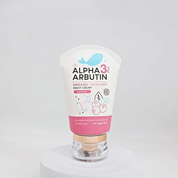 Trị Thâm Nách Alpha Arbutin 3 Plus Organic Underarm Night Cream 50g
