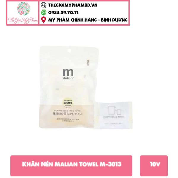 Khăn Nén Malian Towel M-3013 10 Viên