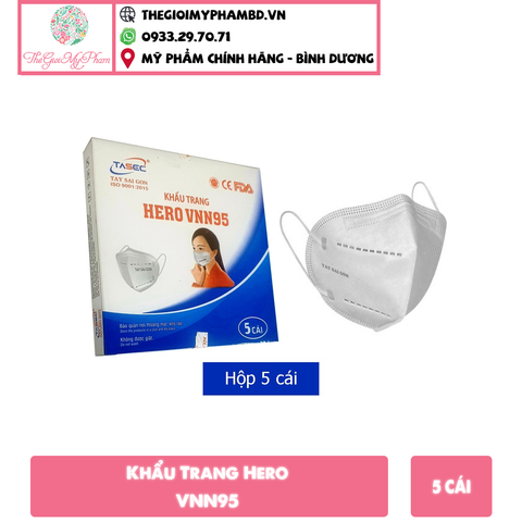 Khẩu Trang Hero VNN95 Hộp 5 Cái