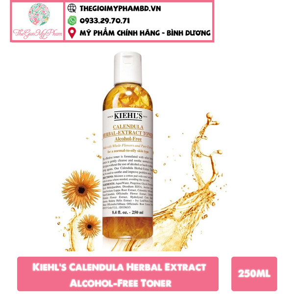 Toner Hoa Cúc Kiehls Calendula 250ml (Ko tđ)