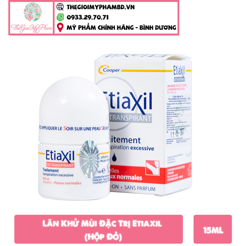 Lăn Khử Mùi Đặc Trị Etiaxil 15ml (Hộp Đỏ)