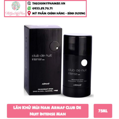 Lăn Khử Mùi Nam Armaf Club De Nuit Intense Man 75ml