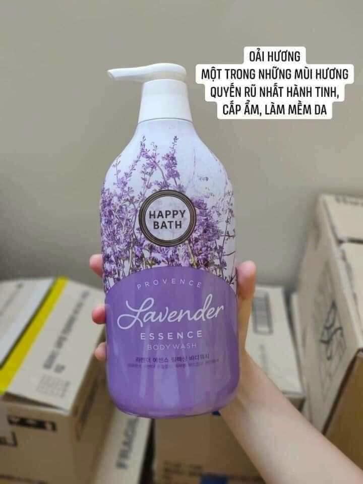 Sữa Tắm Happy Bath Essence Body Wash 900g #Lavender