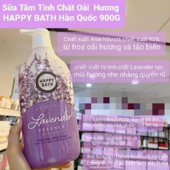 Sữa tắm Happy Bath Lavender 900g