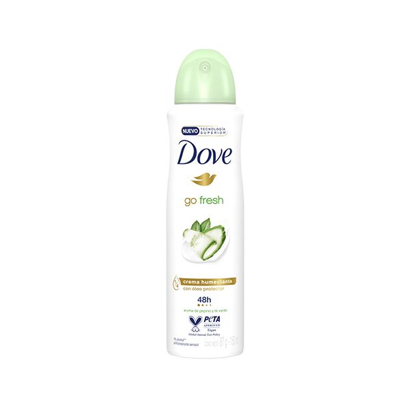 Xịt Khử Mùi Dove 48h #Go Fresh