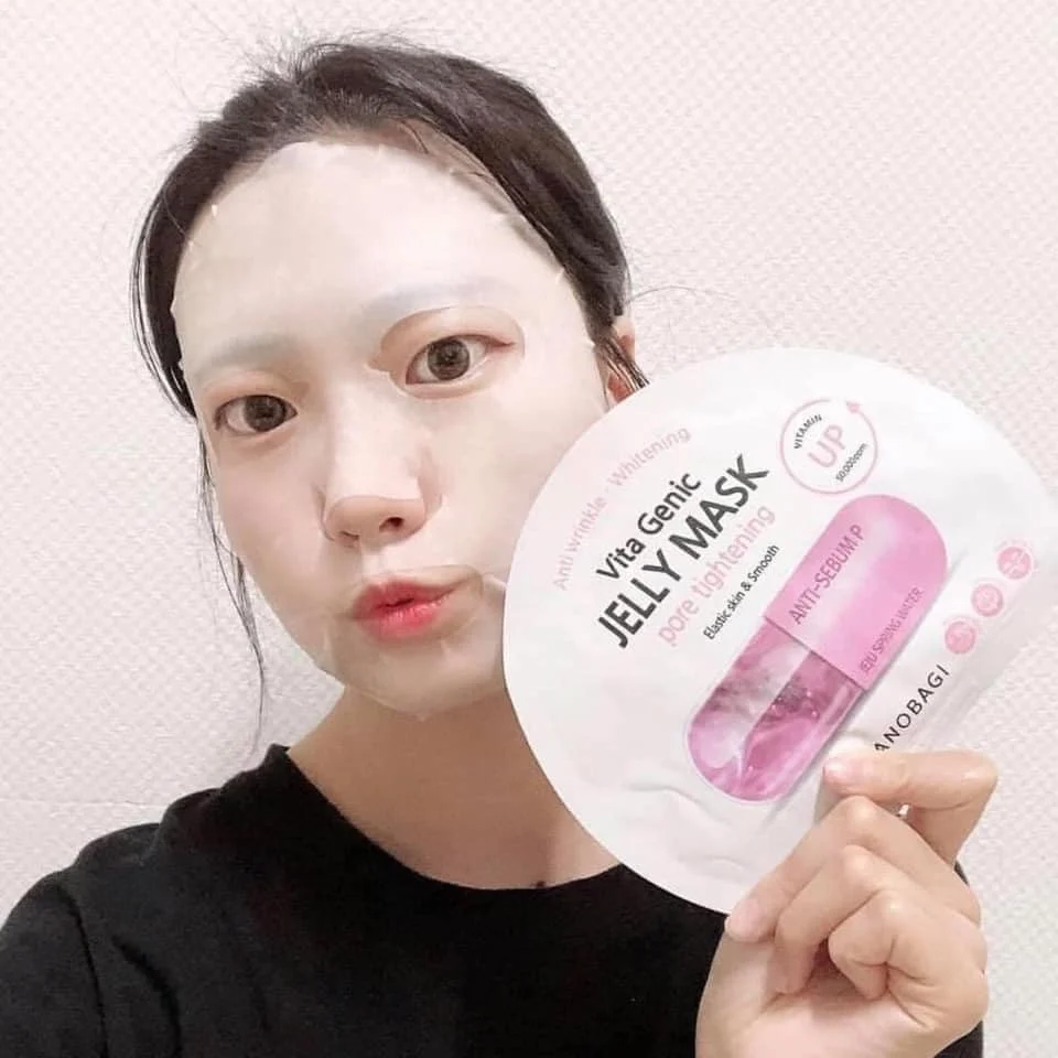 Mặt Nạ Banobagi Anti-Sebum P (Hồng)