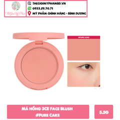 Má hồng 3CE Face Blush #Pure Cake