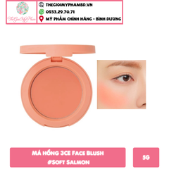 Má hồng 3CE Face Blush #Soft Salmon