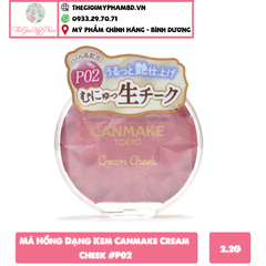 Má Hồng Dạng Kem Canmake Cream Cheek #P02