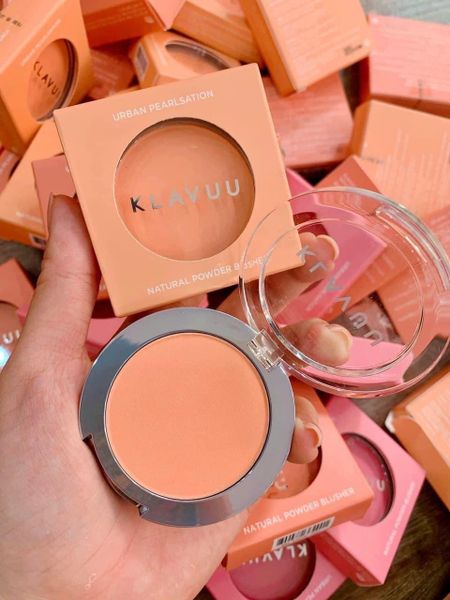Má Hồng Klavuu Urban Pearlsation 02 Soft Peach