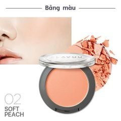 Má Hồng Klavuu Urban Pearlsation #02 Soft Peach