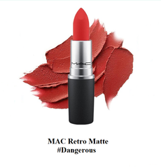 Son MAC Thỏi Powder Kiss #702 Dangerous ( Ko Tđ)