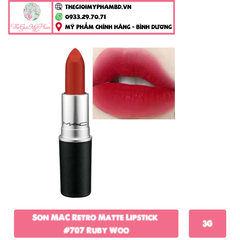 Son MAC Ruby Woo ( Ko tích điểm)