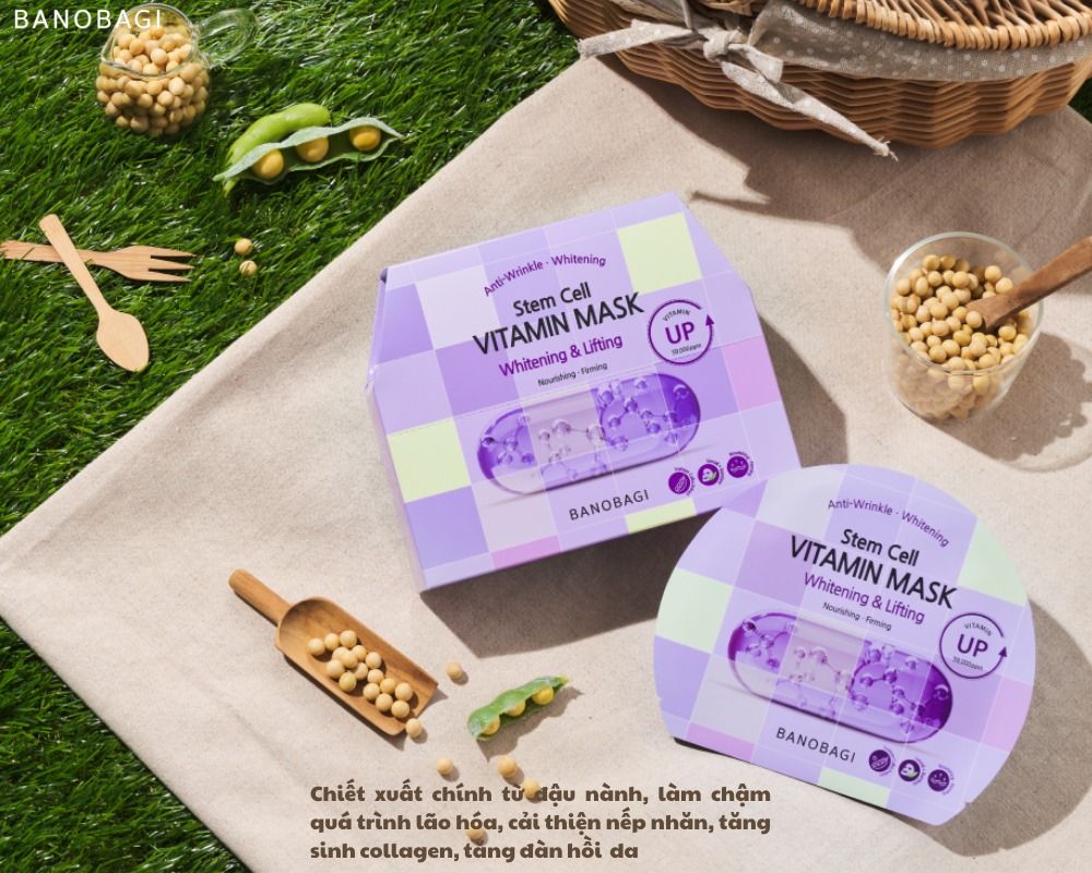 Banobagi - Stem Cell Vitamin Mask #Nourishing . Firming
