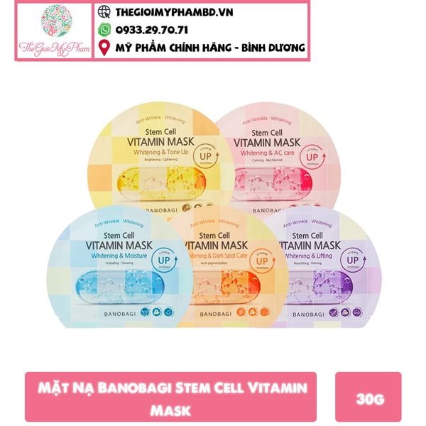 Banobagi - Stem Cell Vitamin Mask #Fine Lines . Wrinkle Care
