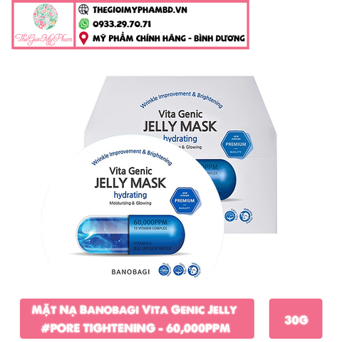 Mặt Nạ Banobagi Jelly #Hydrating (X.Dương)