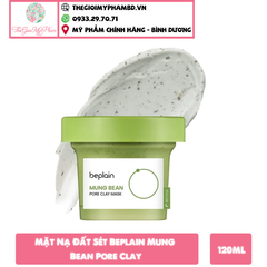 Mặt Nạ Đất Sét Beplain Mung Bean Pore Clay 120ml