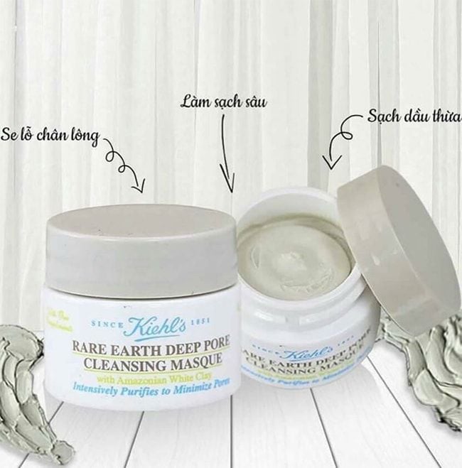 Mặt Nạ Đất Sét Kiehl's 125ml (Ko Tđ)