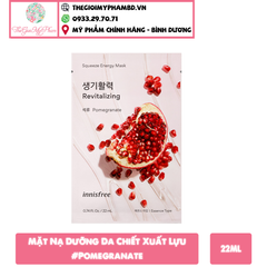 Innisfree - Mặt Nạ #Pomegranate