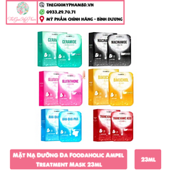 Mặt Nạ Fodaholic Mẫu Mới #Glutathione + Adenosine