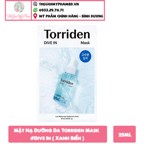 Mặt Nạ Torriden #Low Molecular Hyaluronic Acid