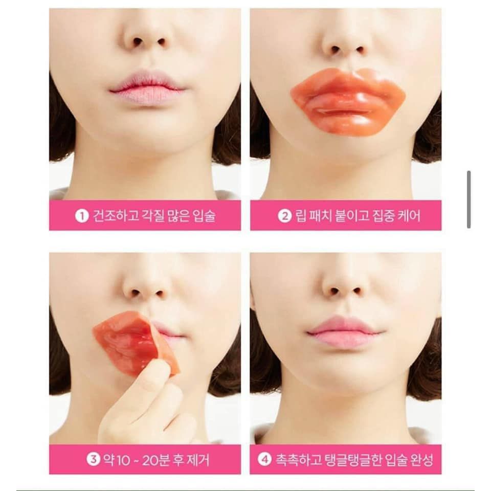 Nạ Môi Prreti Real Vita Hydrogel Lip Patch (30 miếng)